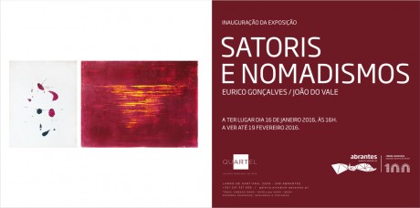 expo satoris nomadismos flyer