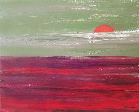 paterson-ao-por-do-sol-2012-acrilico-e-pastel-de-oleo-sobre-tela-30-x-40-cm
